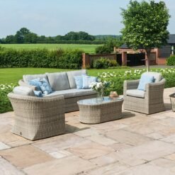 Oxford 3 Seat Rattan Sofa Set