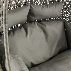 Alternative view of RATTANE Double Swing Chair with Stand