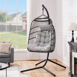 RATTANE Free Stand Swing Chair